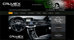 Desktop Screenshot of calmexsouthgate.com