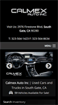 Mobile Screenshot of calmexsouthgate.com