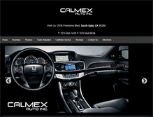 Tablet Screenshot of calmexsouthgate.com